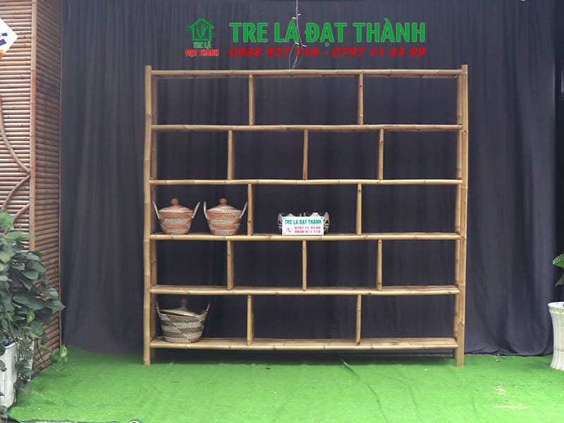 Kệ Để Hoa Bằng Tre - KDHBT002